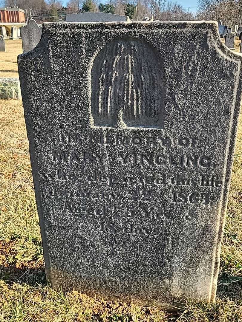 Mary Yingling's grave. Photo 3