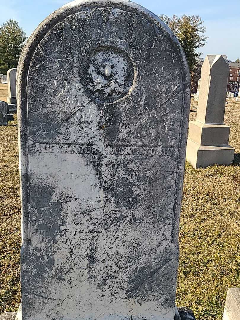 Alexander MacKintosh's grave. Photo 3