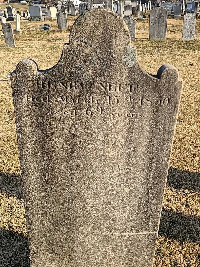 Henry Neff's grave. Photo 3