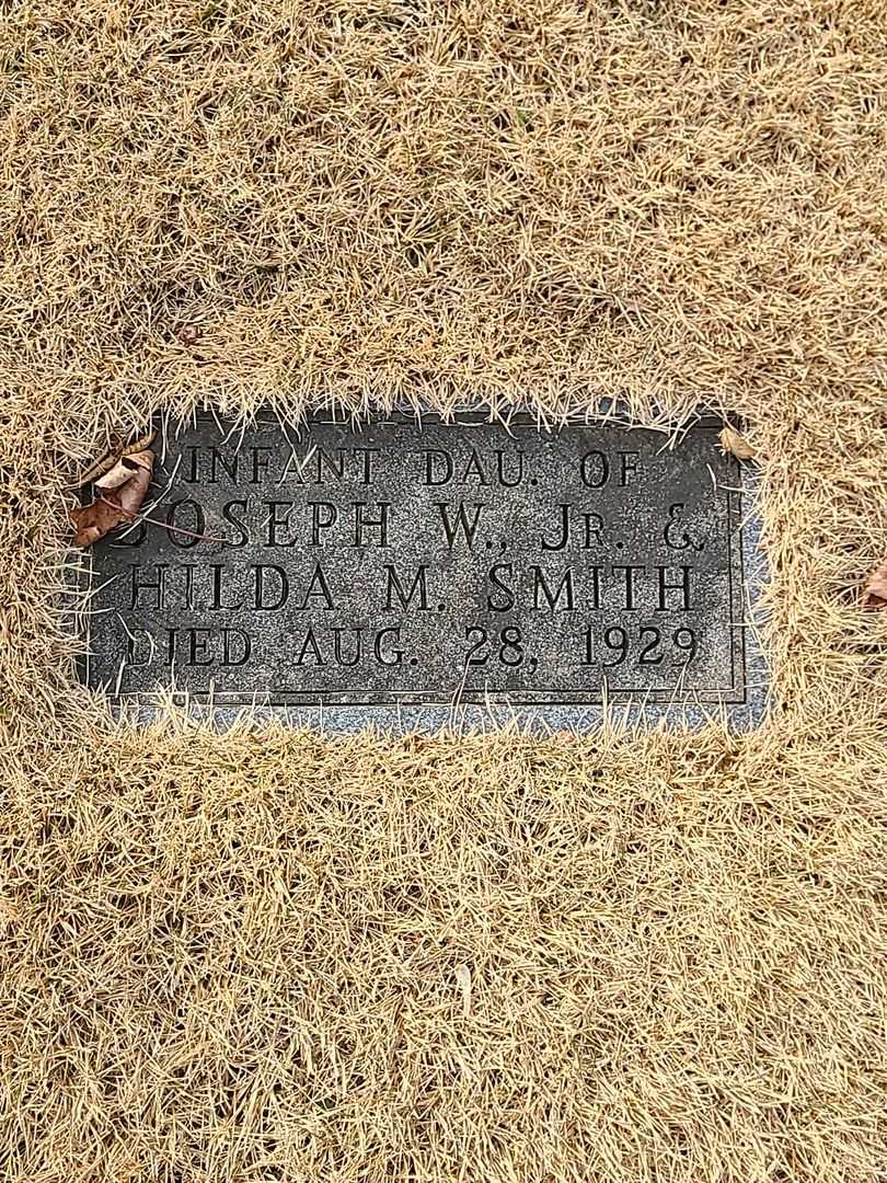 Infant Smith's grave. Photo 3