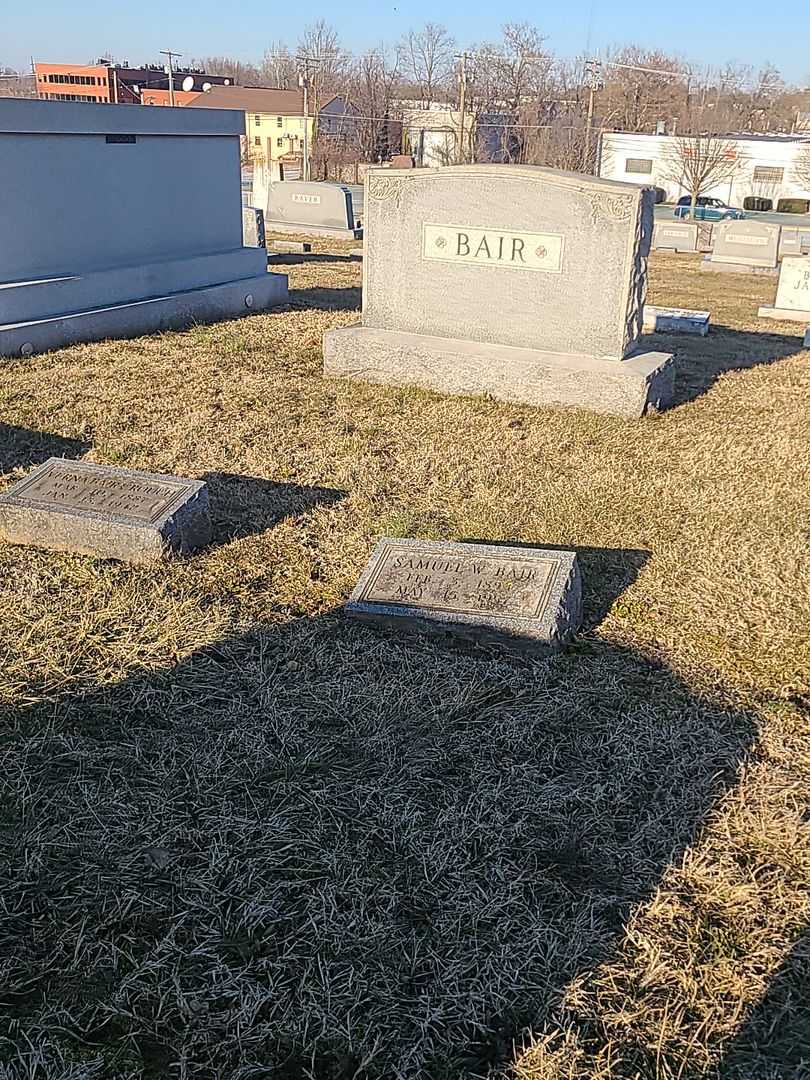 Samuel W. Bair's grave. Photo 2