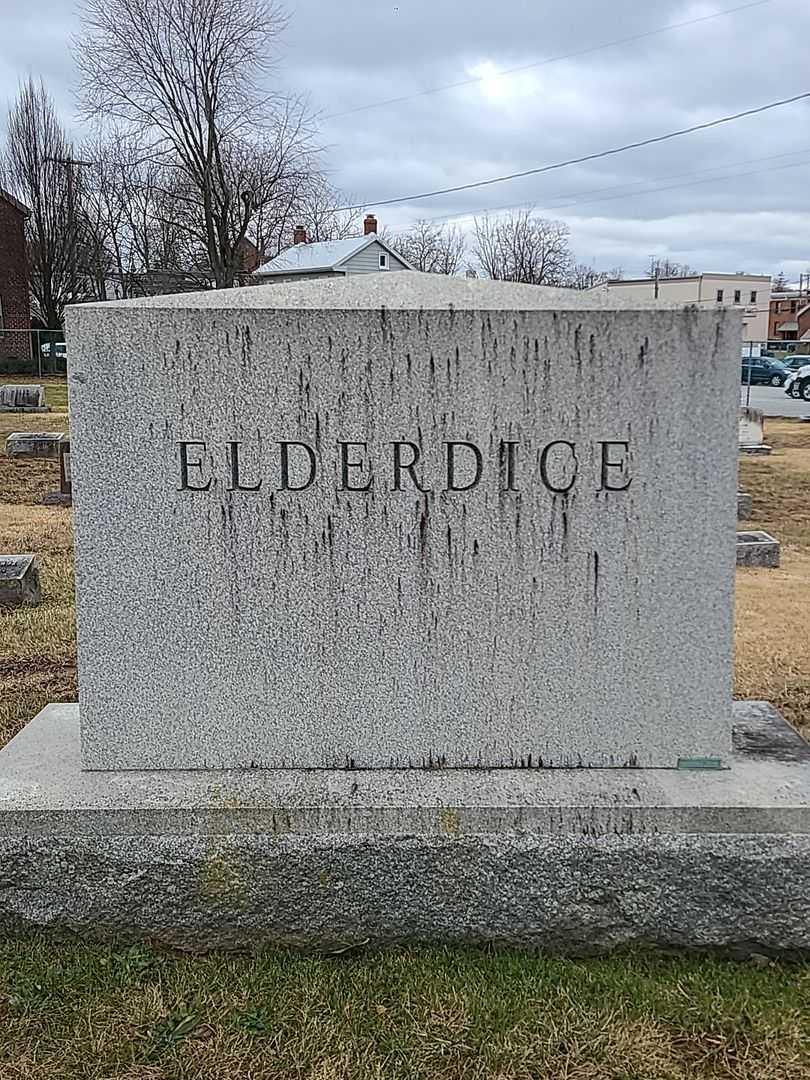 Hugh Latimer Elderdice Junior's grave. Photo 1