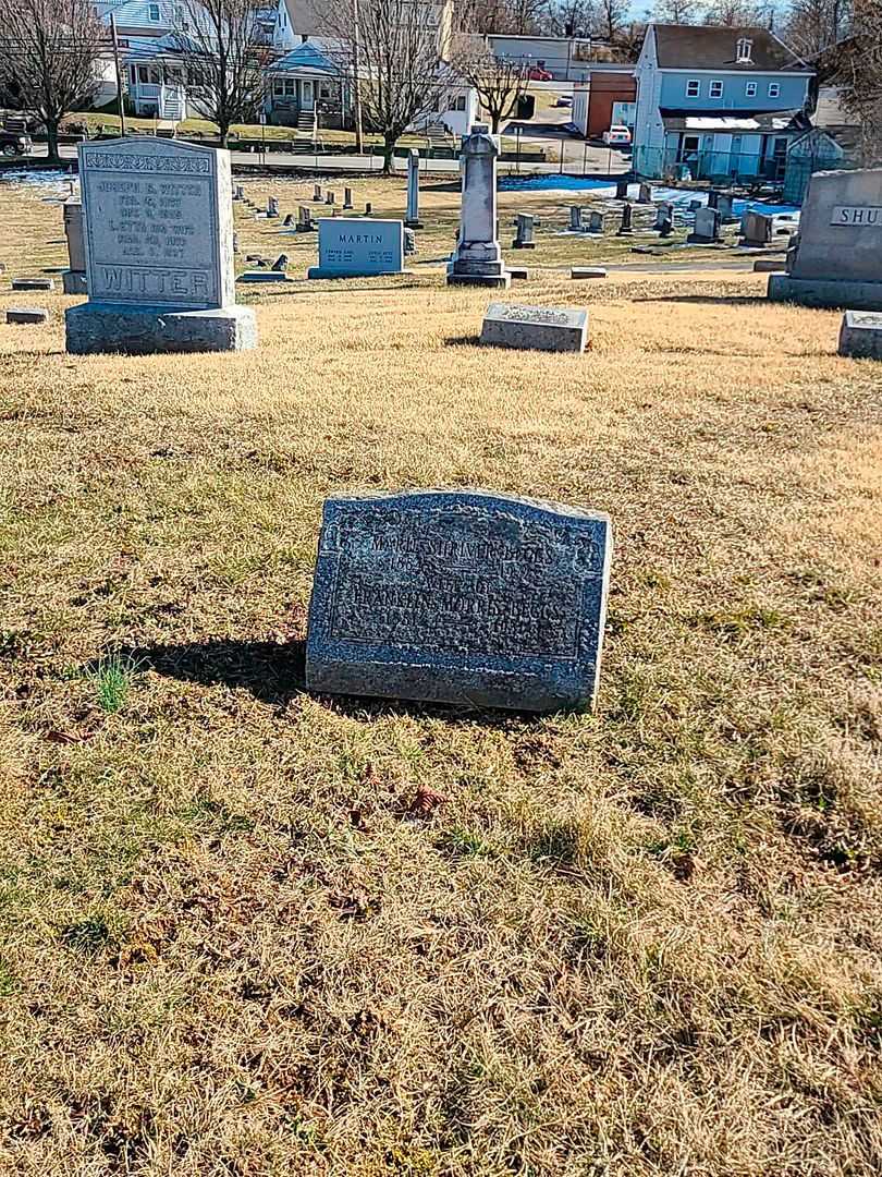 Marie Shriver Beggs's grave. Photo 2