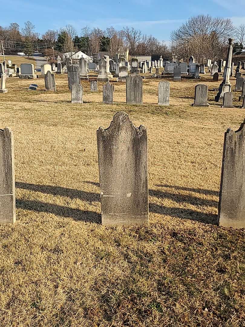 Hanah Neff's grave. Photo 2