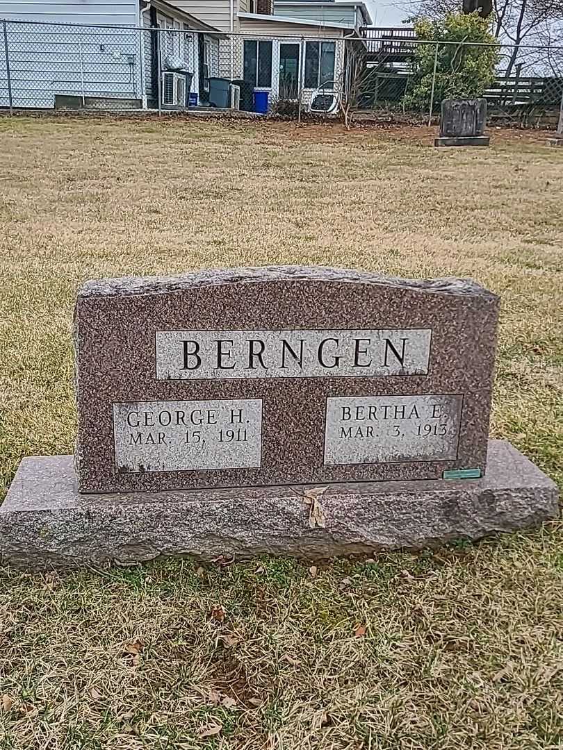 George Henry Berngen's grave. Photo 1