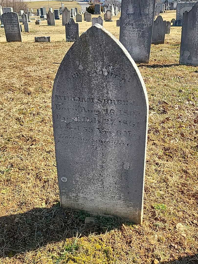 William Shreeve's grave. Photo 3