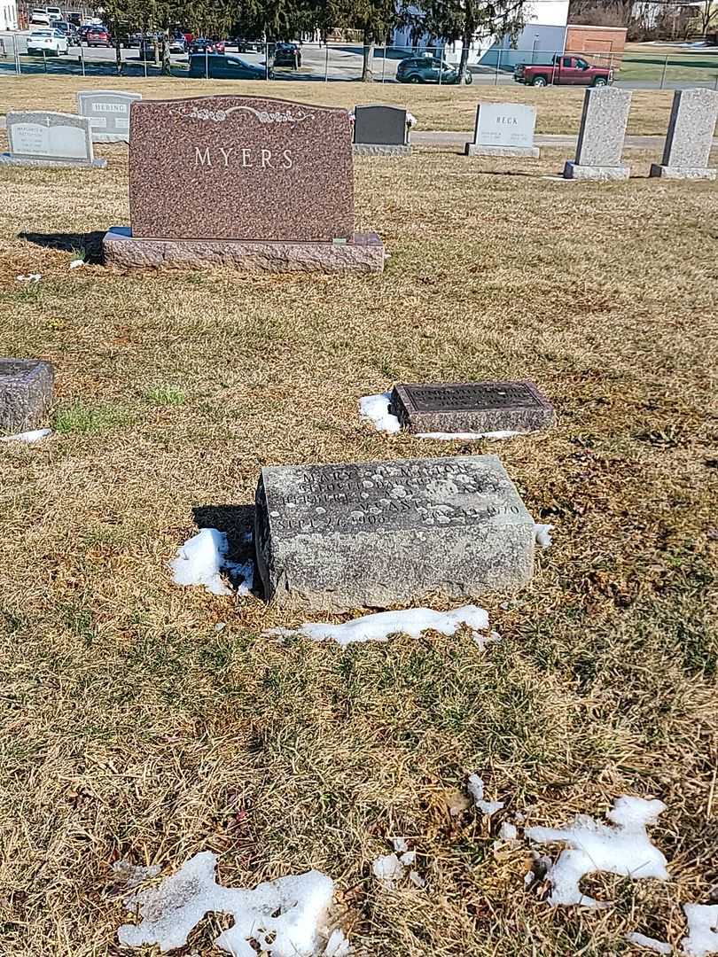 Mary Hamilton Veasey's grave. Photo 2