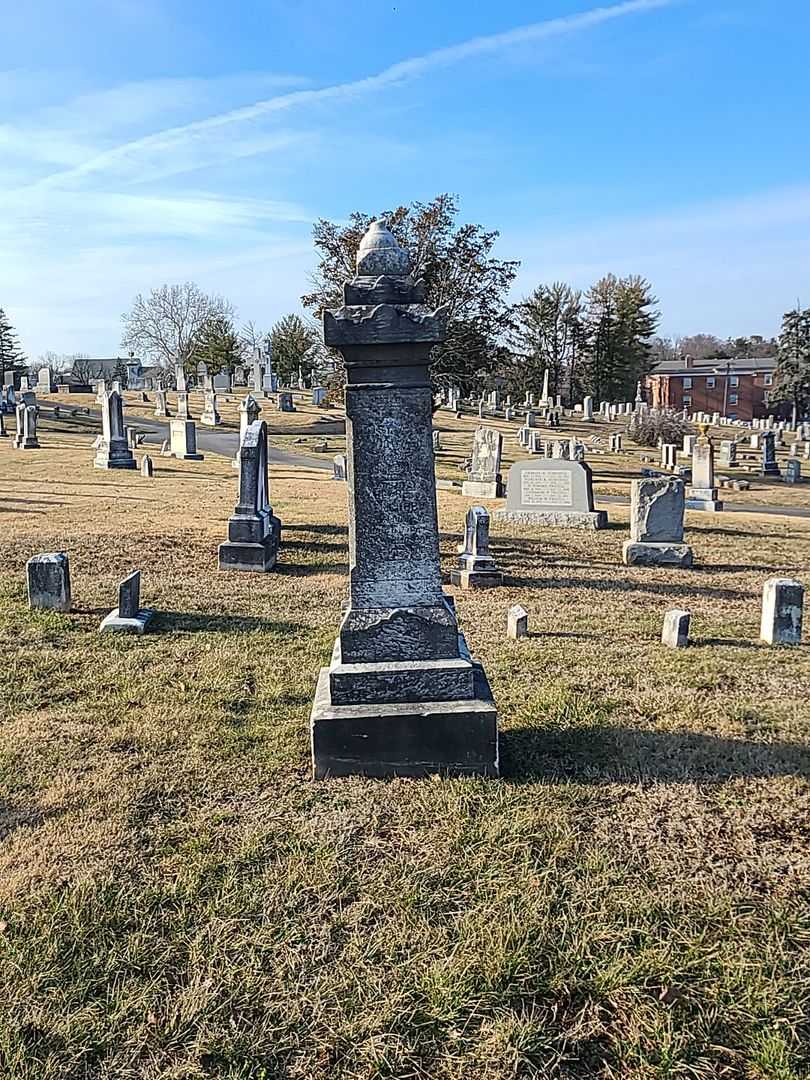 Margaret A. Fager McCubbin's grave. Photo 2