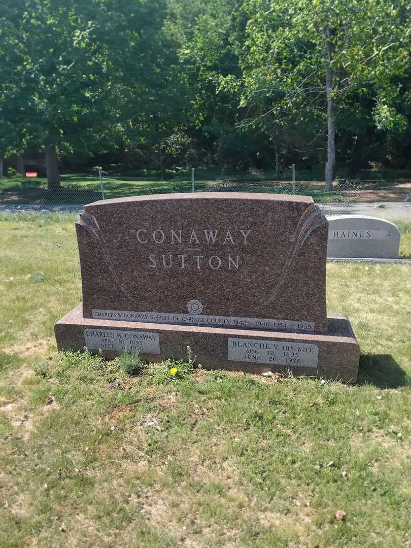 Blanche V. Conaway's grave. Photo 2