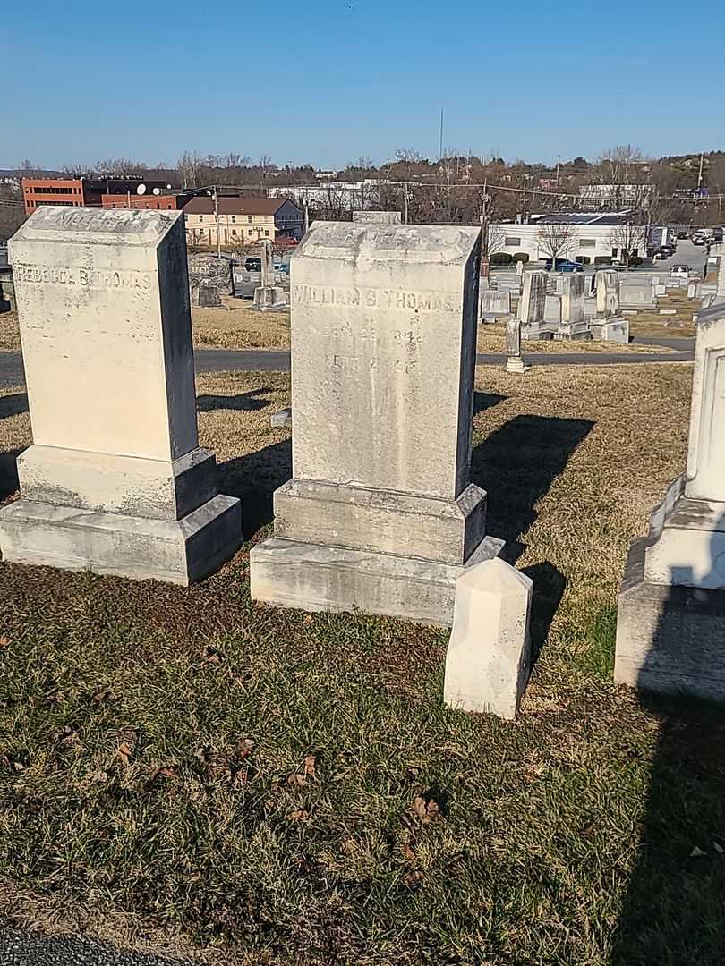 William B. Thomas's grave. Photo 1