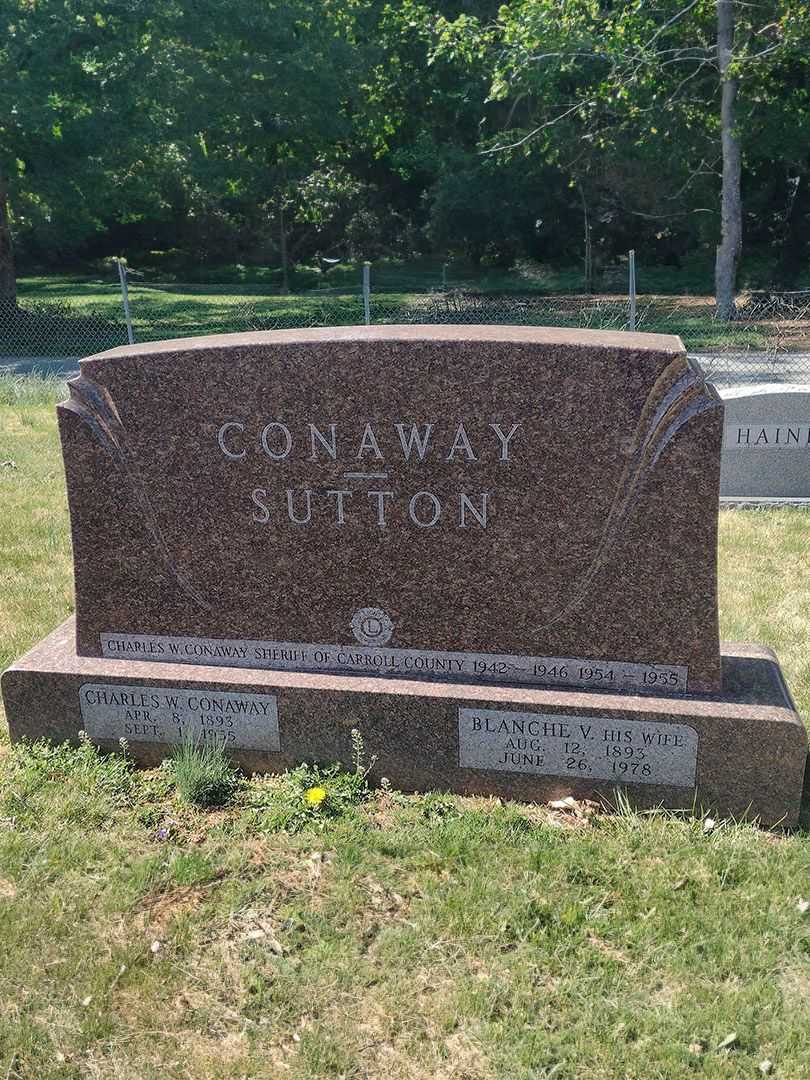 Blanche V. Conaway's grave. Photo 3