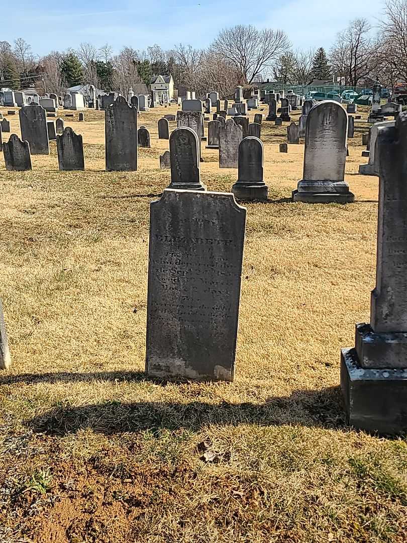 Elizabeth Goodwin's grave. Photo 2