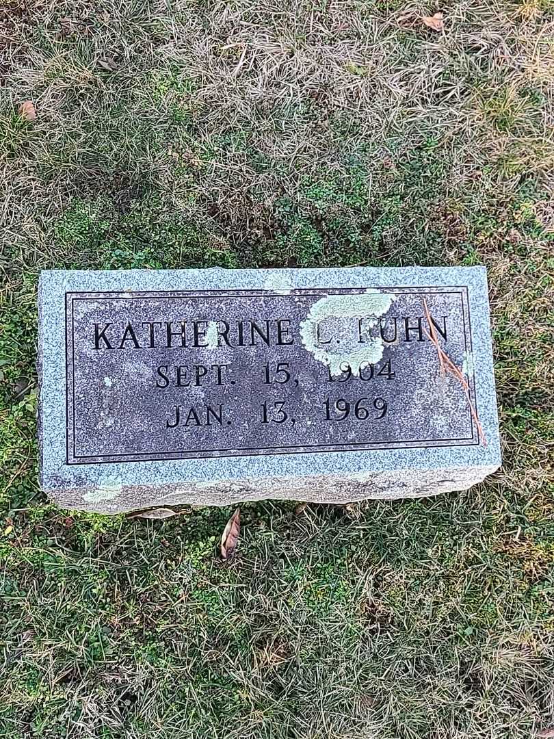 Katherine L. Kuhn's grave. Photo 3