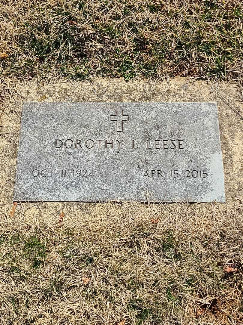 Dorothy L. Leese's grave. Photo 3