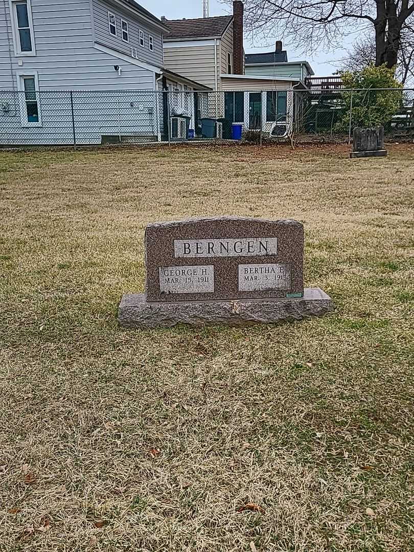 George Henry Berngen's grave. Photo 2
