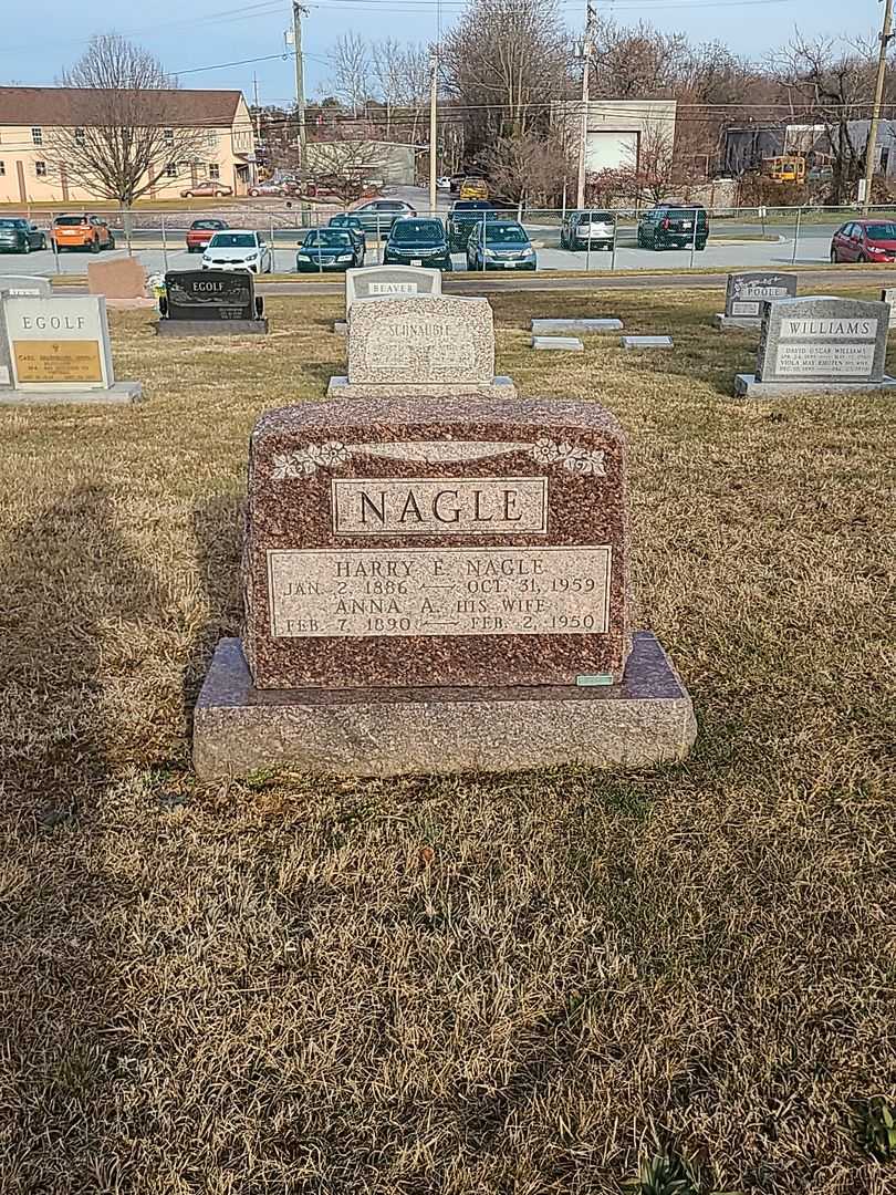 Anna A. Nagle's grave. Photo 2