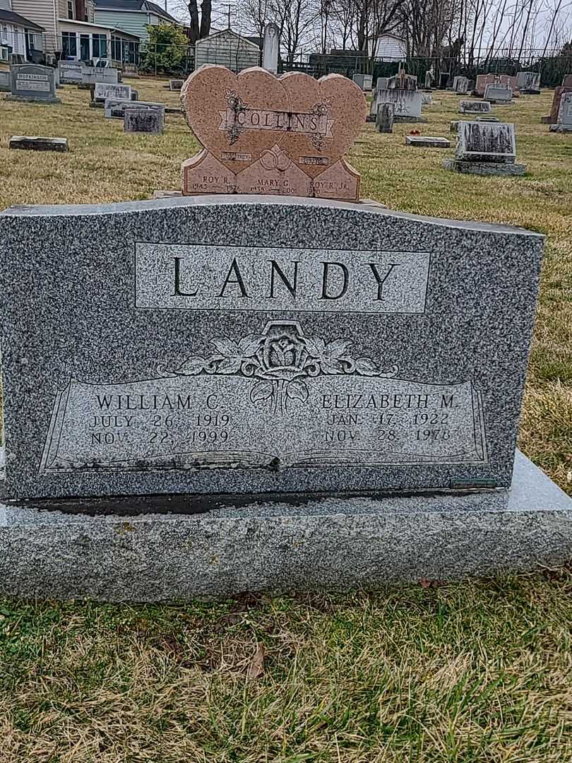 William C. Landy's grave. Photo 1