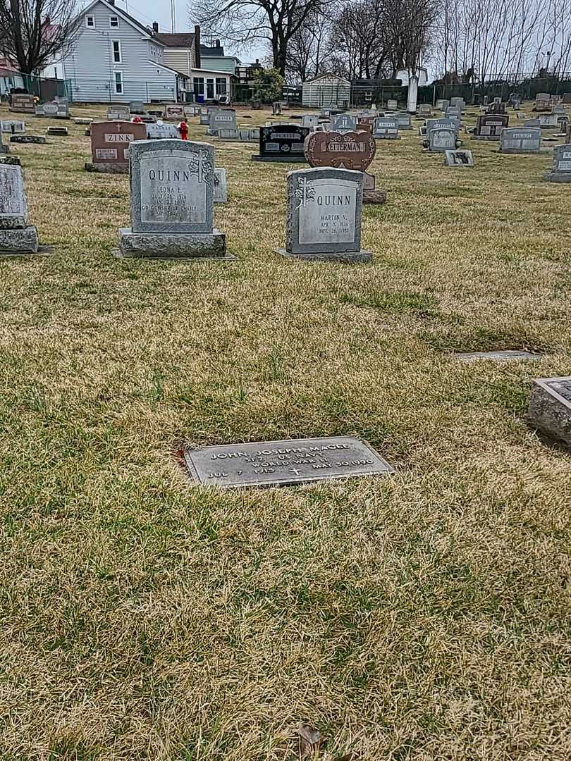 John Joseph Magee's grave. Photo 2