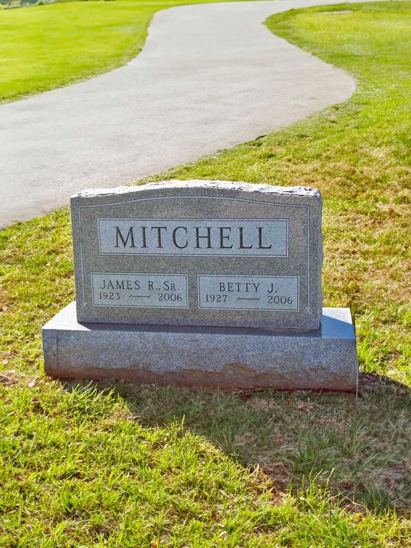 James R. Mitchell Senior's grave. Photo 2