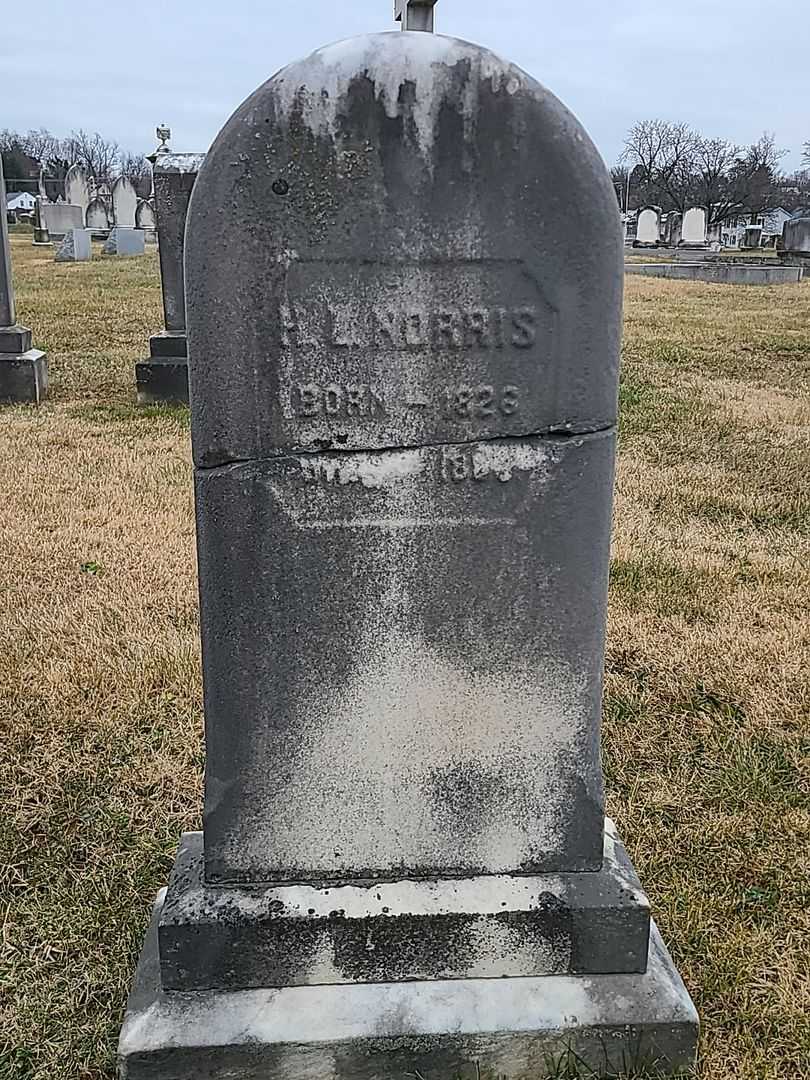 H. L. Norris's grave. Photo 3