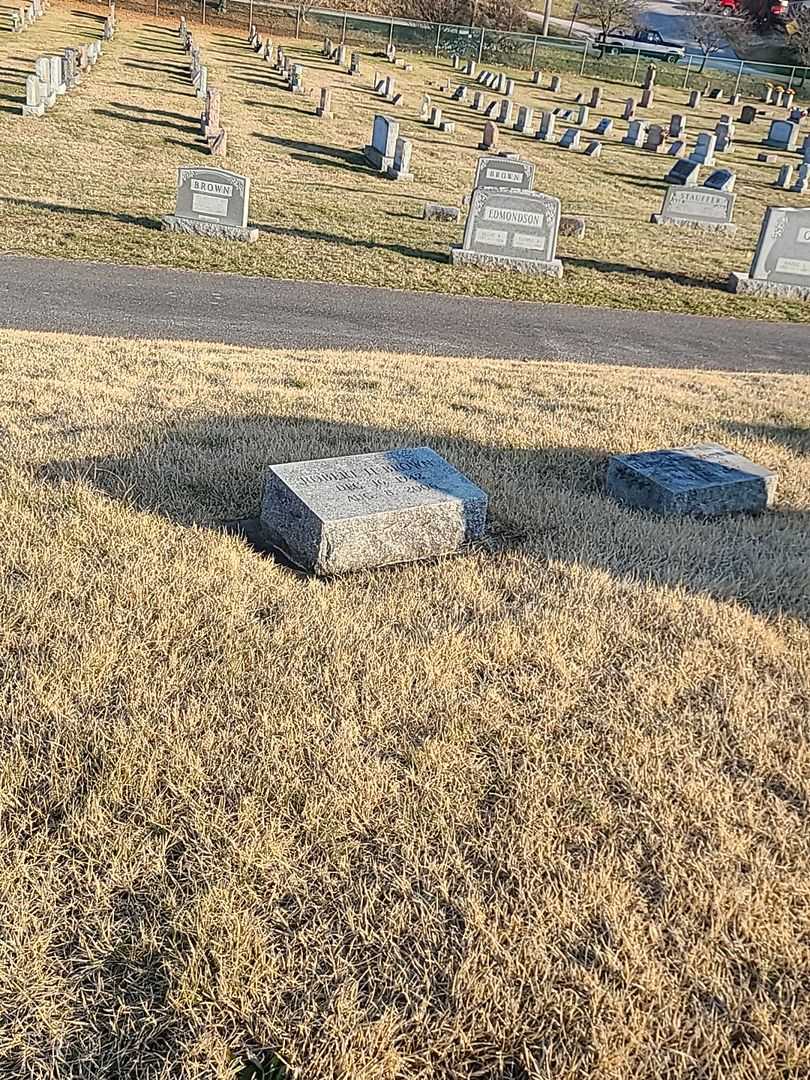 Herbert H. Brown's grave. Photo 2
