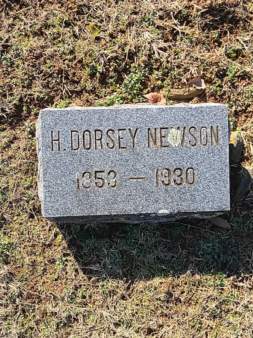 Henry Dorsey Newson's grave. Photo 2