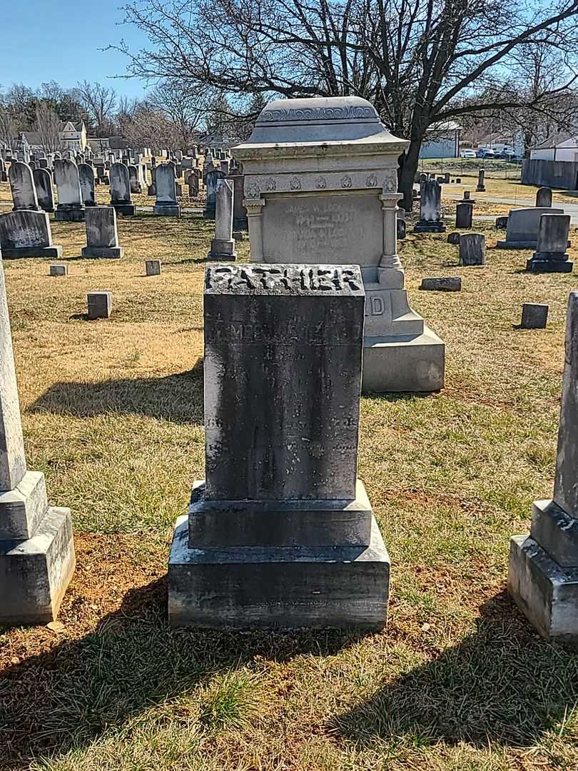 James W. Lockard's grave. Photo 1