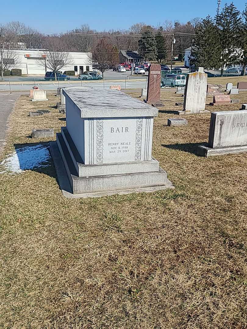 Henry Neale Bair's grave. Photo 2