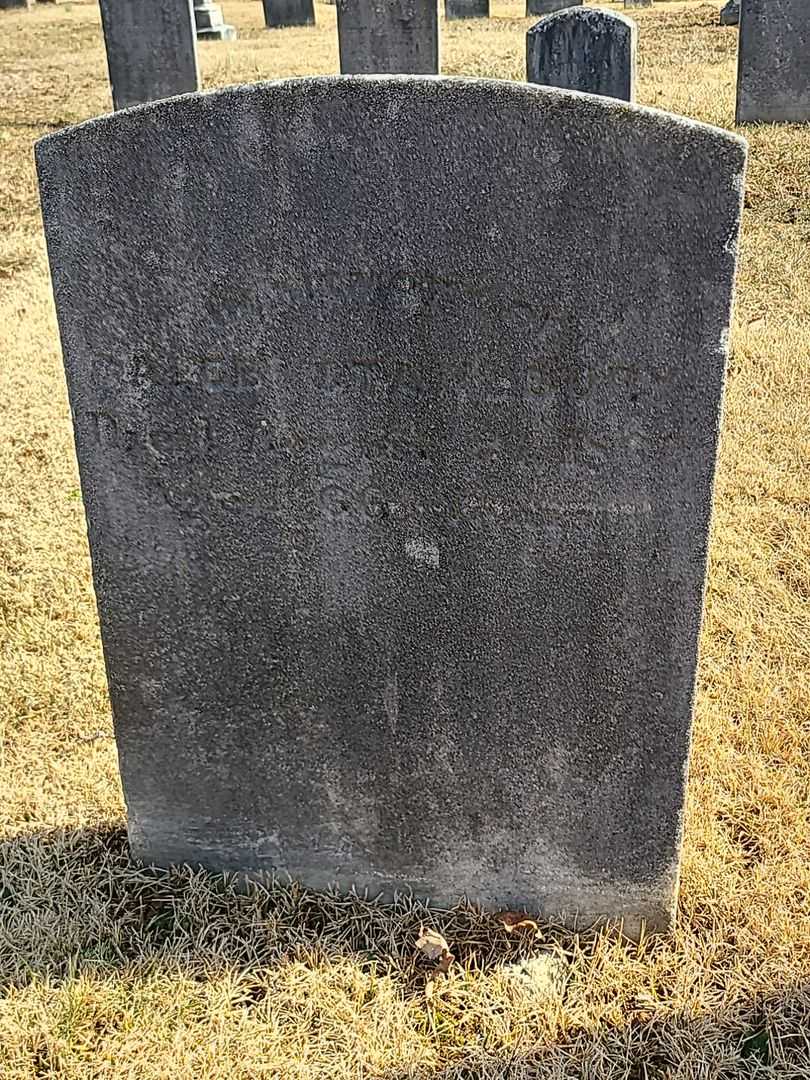 Caleb Stansbury's grave. Photo 3