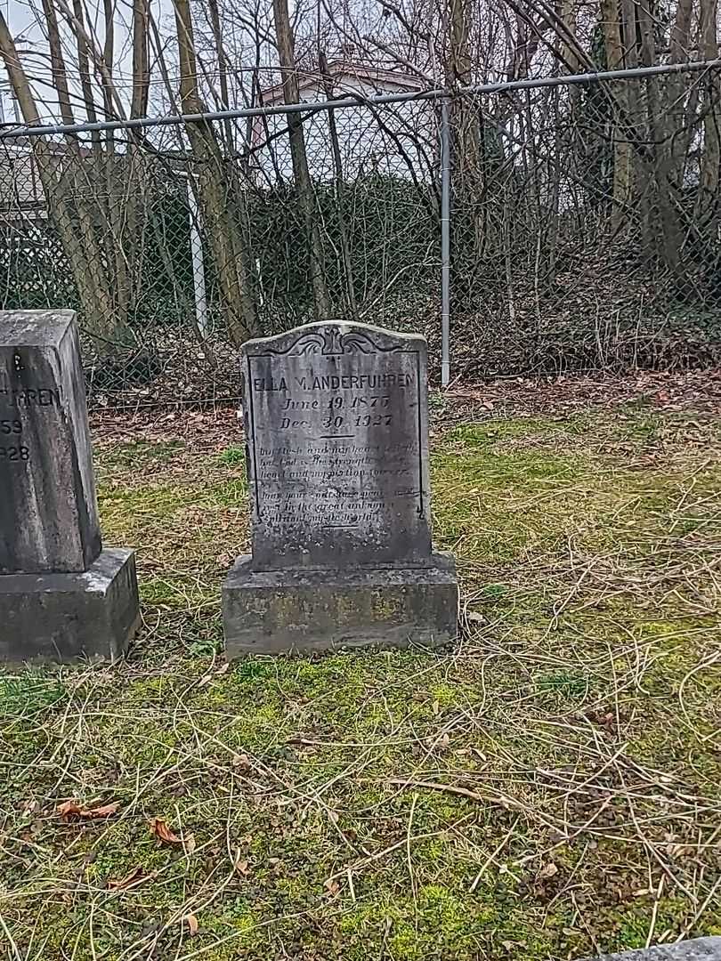 Ella M. Anderfuhren's grave. Photo 2