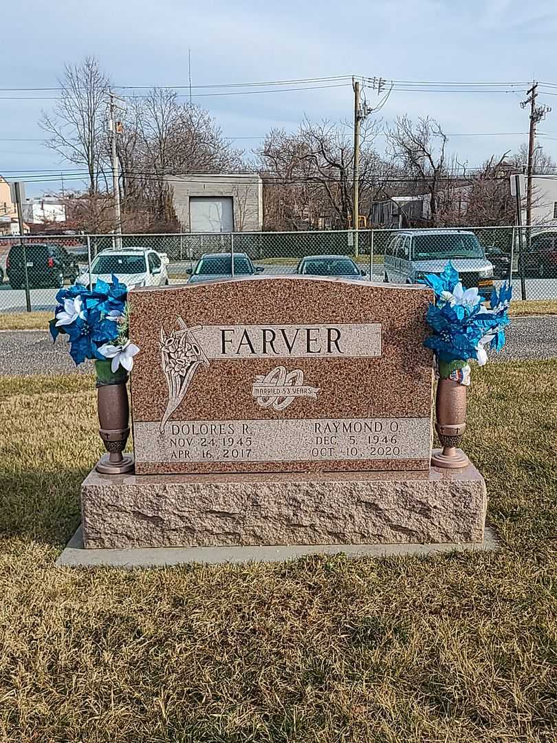 Raymond O. Farver's grave. Photo 2