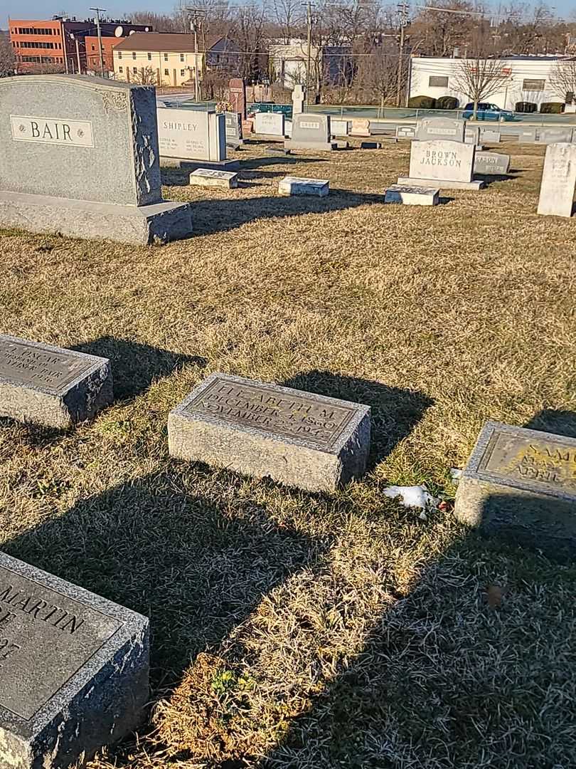 Elizabeth M. Bair's grave. Photo 2