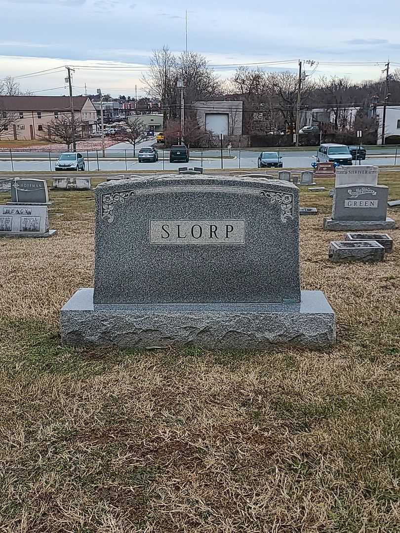 William C. Slorp's grave. Photo 1
