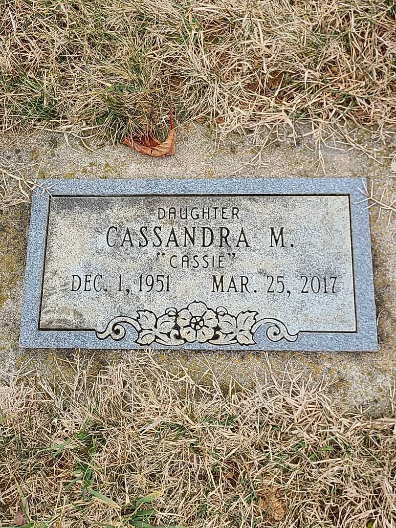 Cassandra M. "Cassie" Aldridge's grave. Photo 3