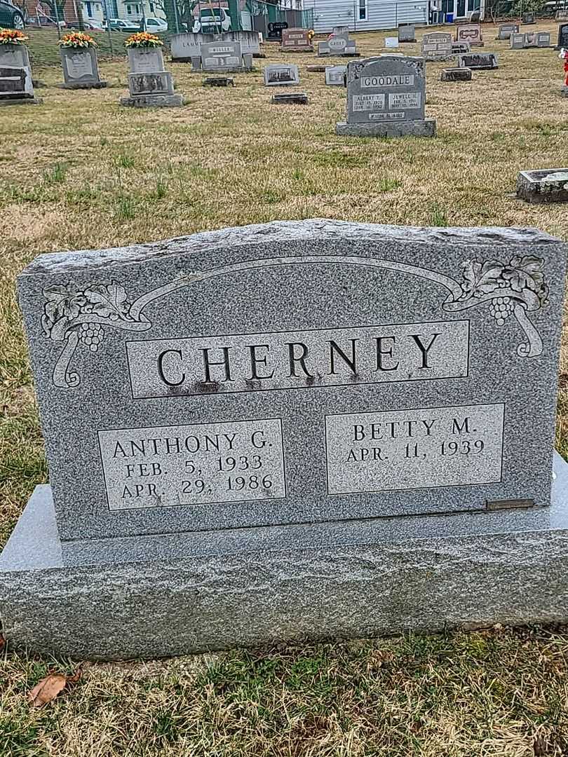 Anthony G. Cherney's grave. Photo 1