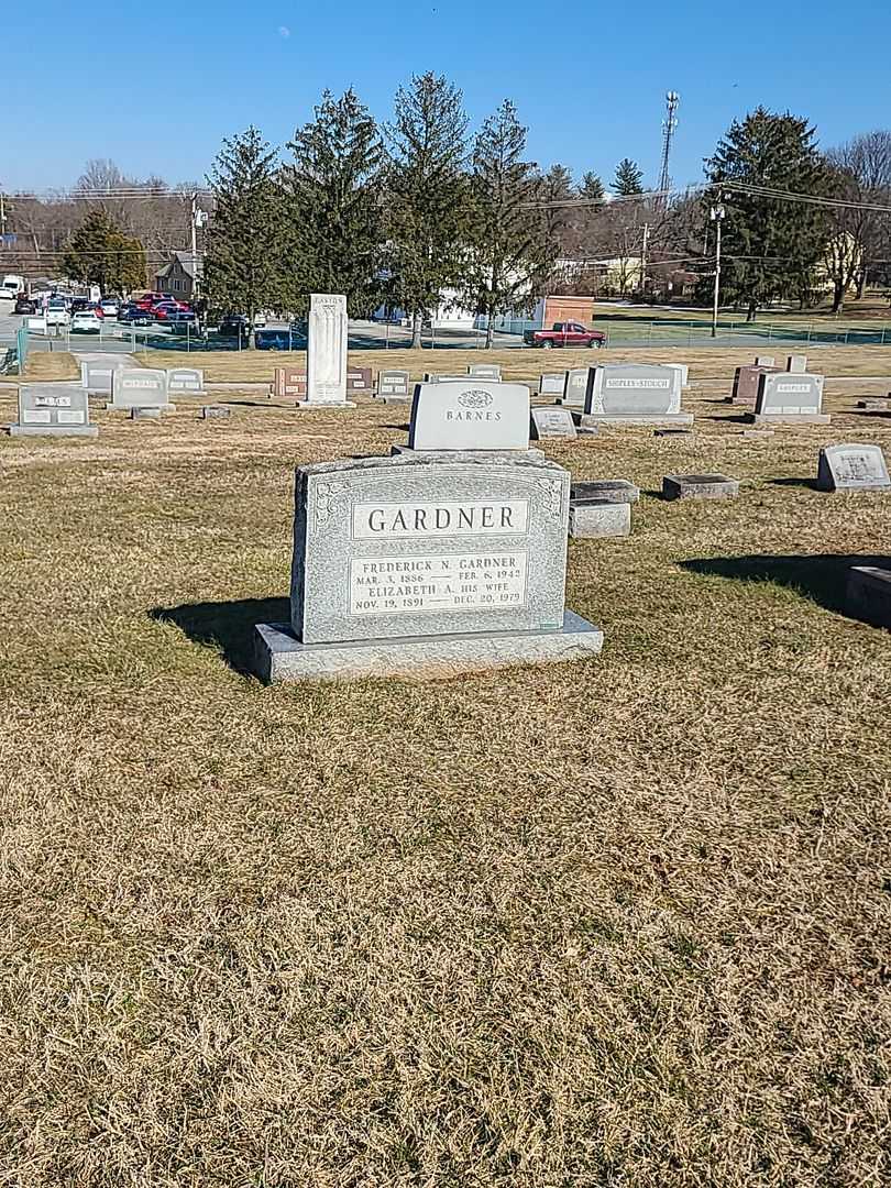 Frederick N. Gardner's grave. Photo 2