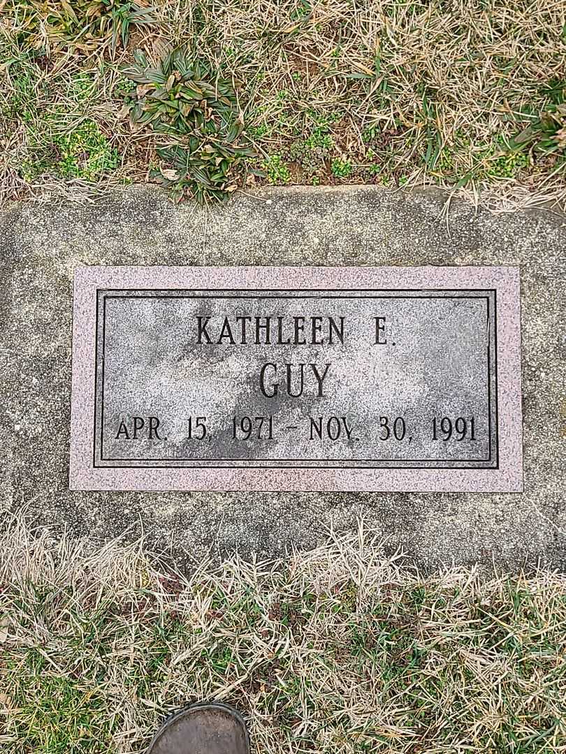 Kathleen E. Guy's grave. Photo 2