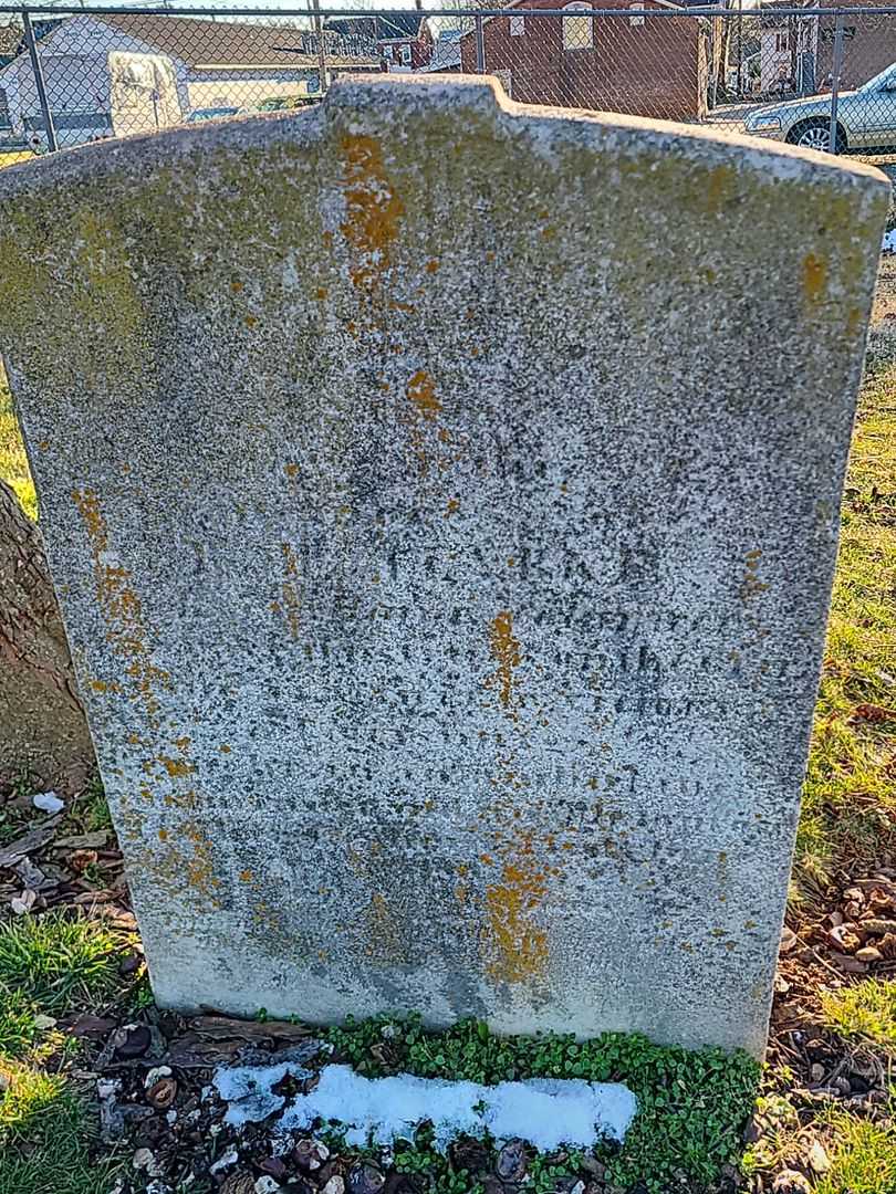 Robert H. Clark's grave. Photo 2