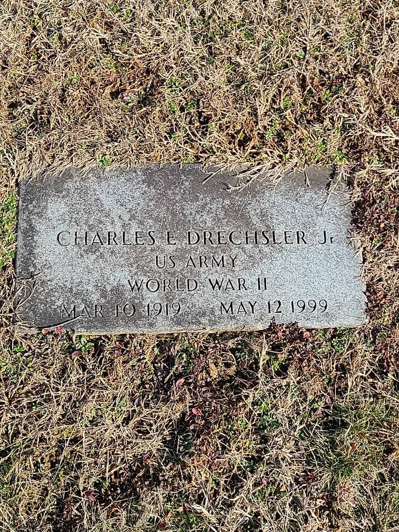 Charles E. Drechsler Junior's grave. Photo 3