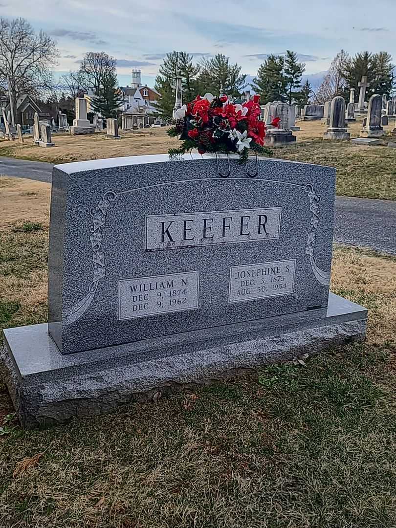 Charles Keefer's grave