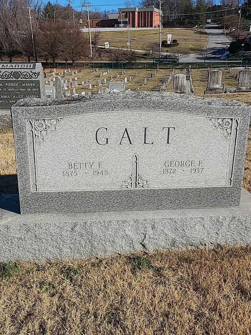 Betty F. Galt's grave. Photo 3