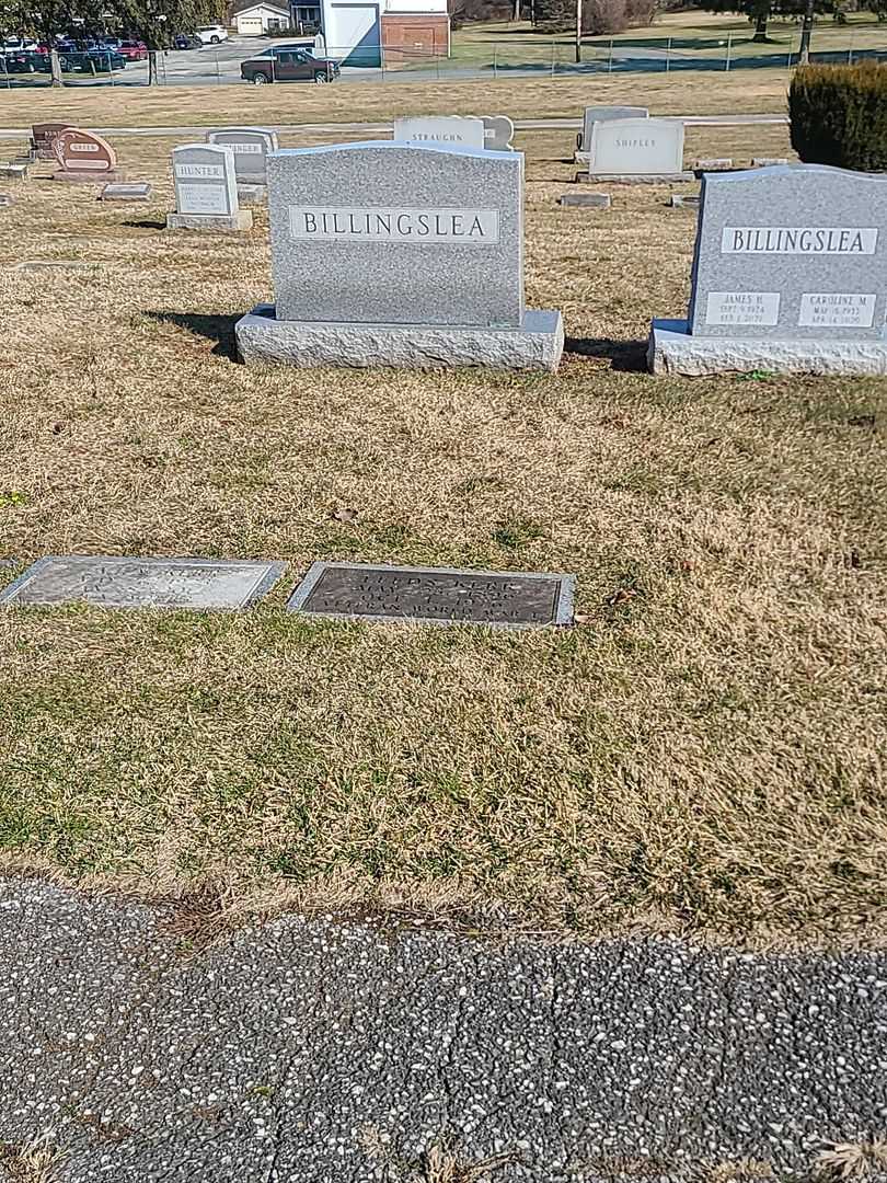 Leeds Kerr Billingslea's grave. Photo 2