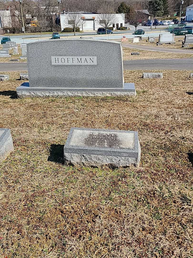 J. Frank Hoffman's grave. Photo 2