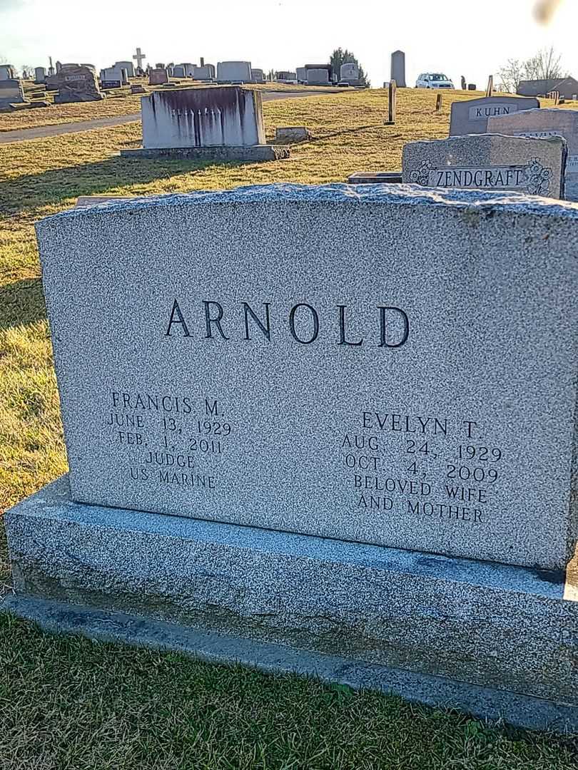 Francis M. Arnold's grave. Photo 1