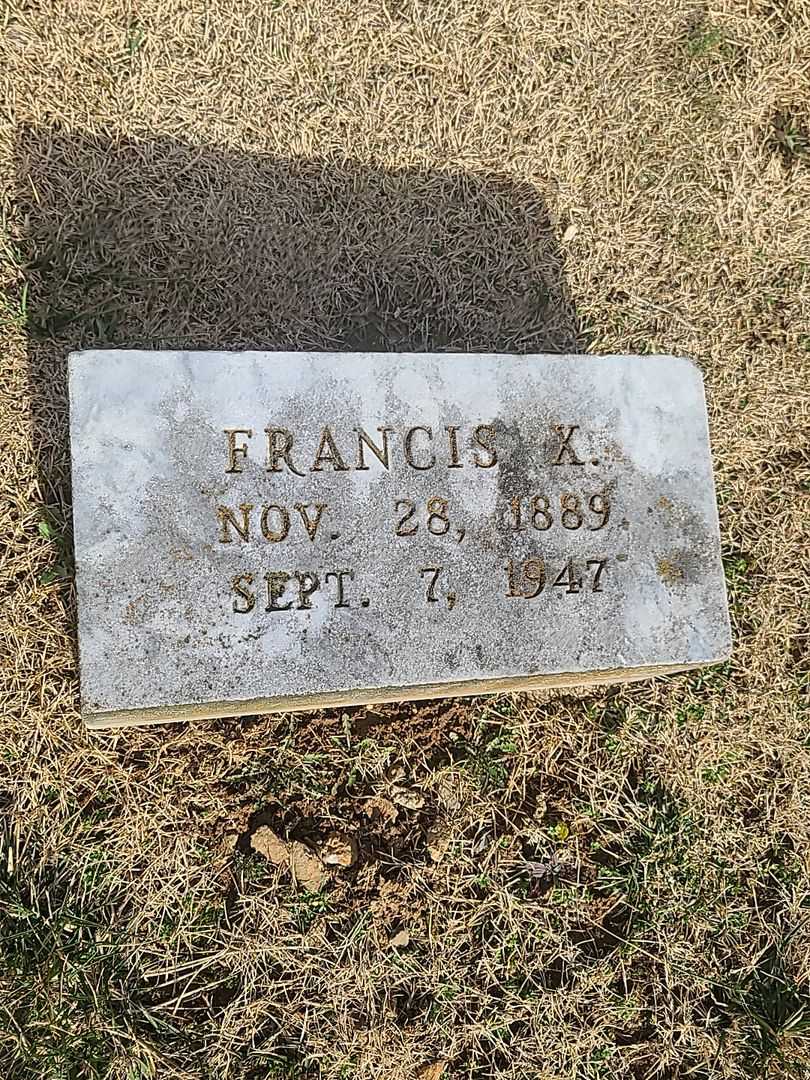 Francis X. Dailey's grave. Photo 3