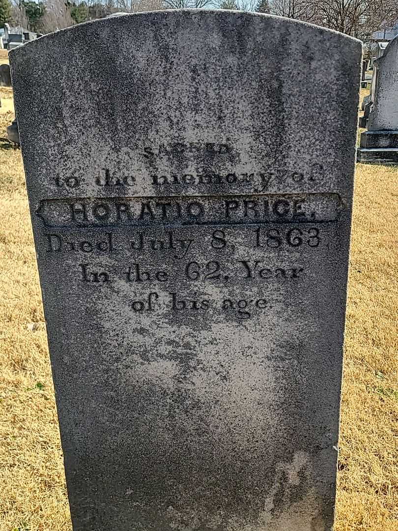 Horatio Price's grave. Photo 3