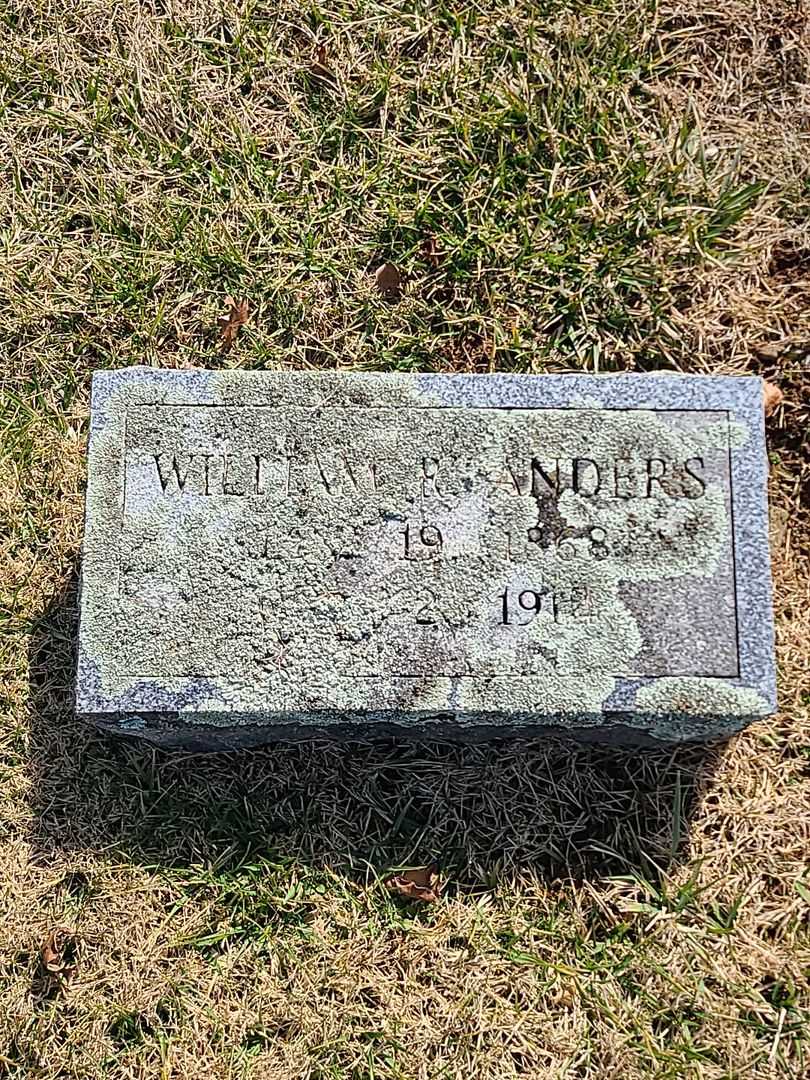 William R. Anders's grave. Photo 1