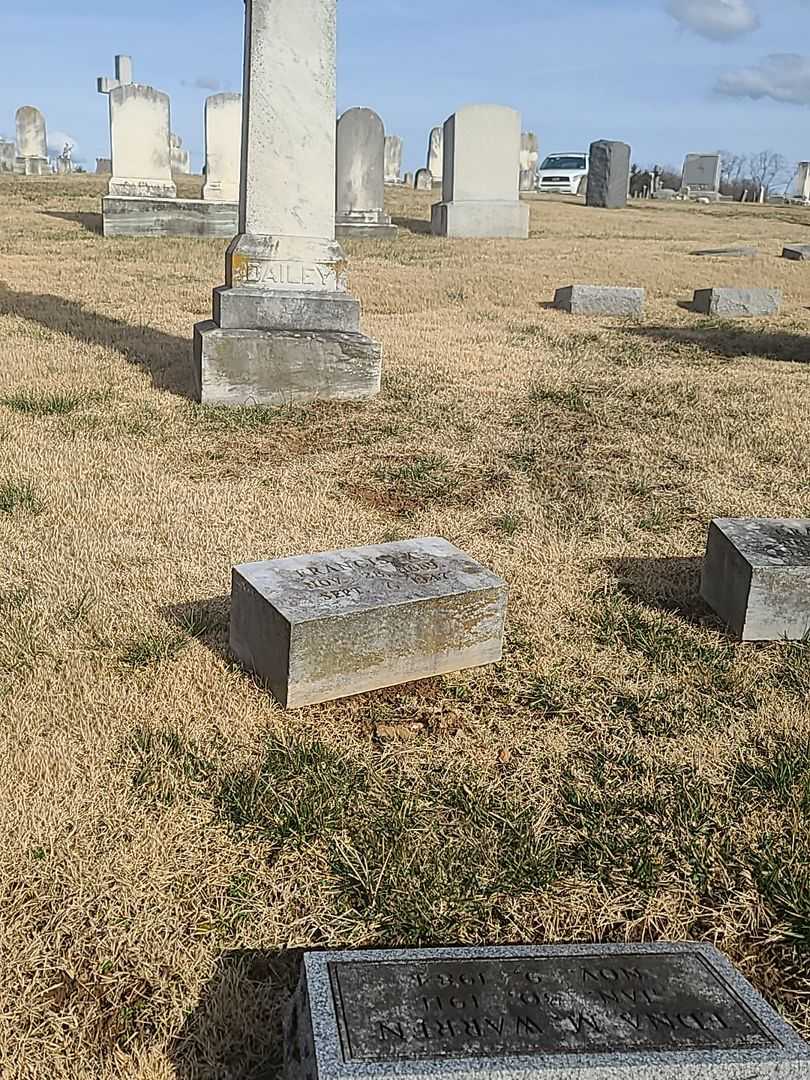 Francis X. Dailey's grave. Photo 2