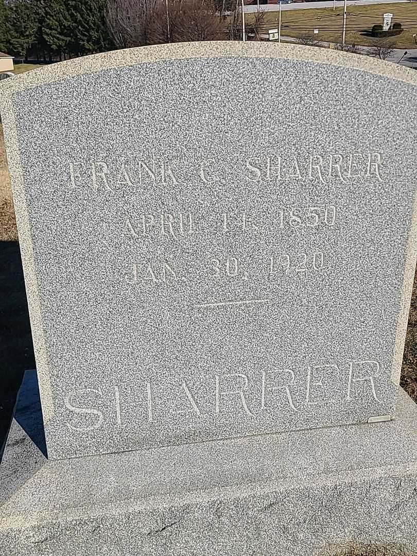 Frank C. Sharrer's grave. Photo 3