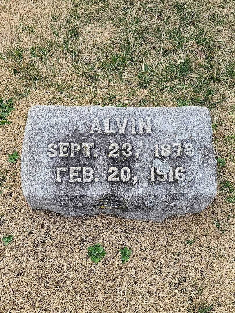 Alvin Sauble's grave. Photo 3